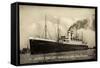 Foto Hapag, Dampfschiff Albert Ballin, Rauch-null-Framed Stretched Canvas