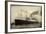 Foto Hapag, Dampfschiff Albert Ballin, Rauch-null-Framed Giclee Print