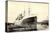 Foto Hapag, Dampfschiff Albert Ballin Vor Anker-null-Stretched Canvas