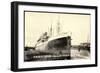 Foto Hapag, Dampfschiff Albert Ballin Vor Anker-null-Framed Giclee Print