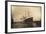 Foto Hapag, Dampfschiff Deutschland Im Hafen-null-Framed Giclee Print