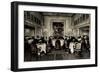 Foto Hapag, Dampfschiff Deutschland, Speisesaal-null-Framed Giclee Print