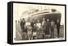 Foto Hapag, Dampfschiff Hamburg, Gruppenfoto-null-Framed Stretched Canvas