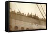 Foto Hapag, Dampfschiff, S.S. Deutschland,Passagiere-null-Framed Stretched Canvas