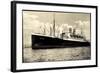 Foto Hapag, Transatlantik Dampfschiff New York-null-Framed Giclee Print