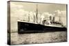 Foto Hapag, Transatlantik Dampfschiff New York-null-Stretched Canvas