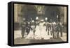 Foto Herzog Carl Eduard, Sibylle, Kaiser Wilhelm II-null-Framed Stretched Canvas