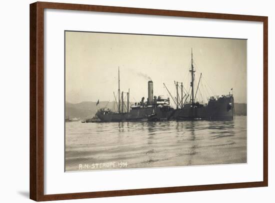 Foto Italienisches Kriegsschiff, R.N. Sterope, 1934-null-Framed Giclee Print