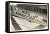 Foto Lloyd Bremen, Dampfer Stuttgart, Gangway-null-Framed Stretched Canvas