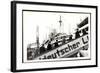 Foto Lloyd Bremen, Gangway, Passagiere, Dampfer-null-Framed Giclee Print