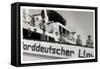 Foto Norddeutscher Lloyd Bremen, Dampfer, Gangway-null-Framed Stretched Canvas