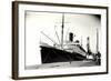 Foto Norddeutscher Lloyd Bremen, Dampfschiff Bremen-null-Framed Giclee Print