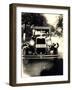 Foto Oldtimer, Nummernschild Ia 30431, Front, Auto-null-Framed Giclee Print