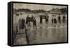 Foto Ostseebad Baabe, Familienbild, Strand, Boot-null-Framed Stretched Canvas