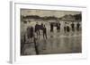 Foto Ostseebad Baabe, Familienbild, Strand, Boot-null-Framed Giclee Print