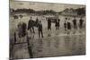 Foto Ostseebad Baabe, Familienbild, Strand, Boot-null-Mounted Giclee Print