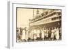 Foto Passagiere, Gruppenfoto, Dampfschiff, 1927-null-Framed Giclee Print