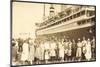 Foto Passagiere, Gruppenfoto, Dampfschiff, 1927-null-Mounted Giclee Print