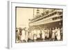 Foto Passagiere, Gruppenfoto, Dampfschiff, 1927-null-Framed Giclee Print