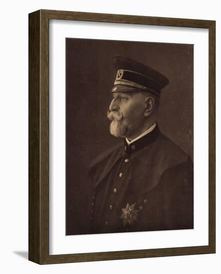 Foto Peter I, König Von Serbien, Medallien-null-Framed Giclee Print