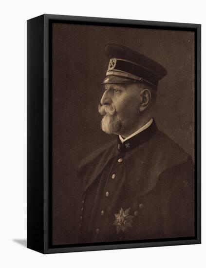 Foto Peter I, König Von Serbien, Medallien-null-Framed Stretched Canvas