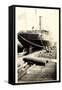 Foto S.S. Algonquin, Clyde Steamship Co., Dampfer-null-Framed Stretched Canvas