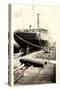 Foto S.S. Algonquin, Clyde Steamship Co., Dampfer-null-Stretched Canvas