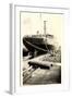 Foto S.S. Algonquin, Clyde Steamship Co., Dampfer-null-Framed Giclee Print