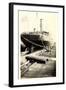 Foto S.S. Algonquin, Clyde Steamship Co., Dampfer-null-Framed Giclee Print