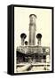 Foto S.S. Algonquin, Clyde Steamship Co., Schornstein-null-Framed Stretched Canvas