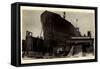 Foto S.S. Java Arrow, Dry Dock, New York 1929-null-Framed Stretched Canvas