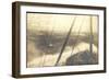 Foto United States Lines, S.S. America Im Sturm-null-Framed Giclee Print