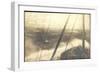 Foto United States Lines, S.S. America Im Sturm-null-Framed Giclee Print