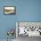 Foto United States Lines, S.S. America Im Sturm-null-Framed Stretched Canvas displayed on a wall