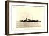 Foto View of Steamer Athelfoam Near a City-null-Framed Giclee Print