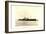 Foto View of Steamer Athelfoam Near a City-null-Framed Giclee Print