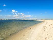 Beautiful Perdido Beach in Pensacola, Florida.-Fotoluminate LLC-Framed Photographic Print