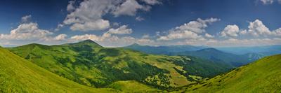 Highest Ukrainian Mountains Panorama-fotosutra.com-Photographic Print