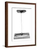 Foucault's Pendulum Which Demonstrated the Earth's Rotation and the Concept of Inertia, C1895-null-Framed Giclee Print