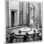 Foucault Using His Pendulum to Demonstrate the Rotation of the Earth, Paris, 1851-null-Mounted Giclee Print