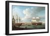 Foudroyant and Pegase Entering Portsmouth Harbour, 1782-Dominic Serres-Framed Giclee Print