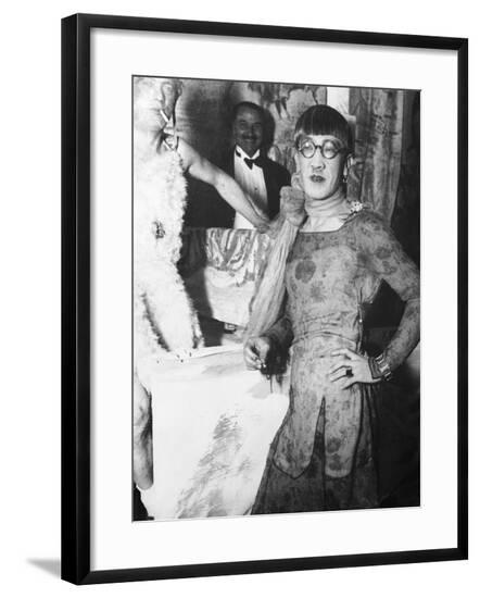 Foujita in Drag--Framed Photographic Print