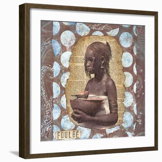 Foulbe-Gwenaëlle Trolez-Framed Art Print