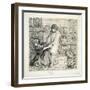 Found, 1855 (Pencil on Paper)-Dante Gabriel Charles Rossetti-Framed Giclee Print