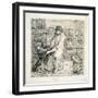 Found, 1855 (Pencil on Paper)-Dante Gabriel Charles Rossetti-Framed Giclee Print