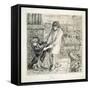 Found, 1855 (Pencil on Paper)-Dante Gabriel Charles Rossetti-Framed Stretched Canvas