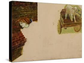 Found, c.1854-Dante Gabriel Rossetti-Stretched Canvas