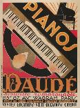 Pianos Daude Poster-Found Image Holdings Inc-Photographic Print