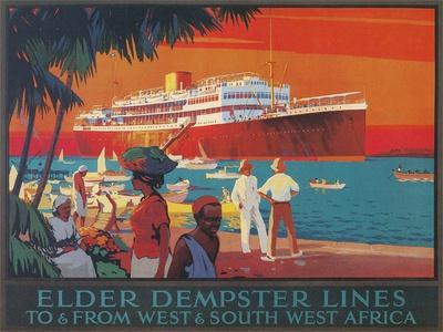 Travel Poster, West and Southwest Africa