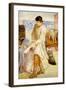 Found-Dante Gabriel Rossetti-Framed Art Print